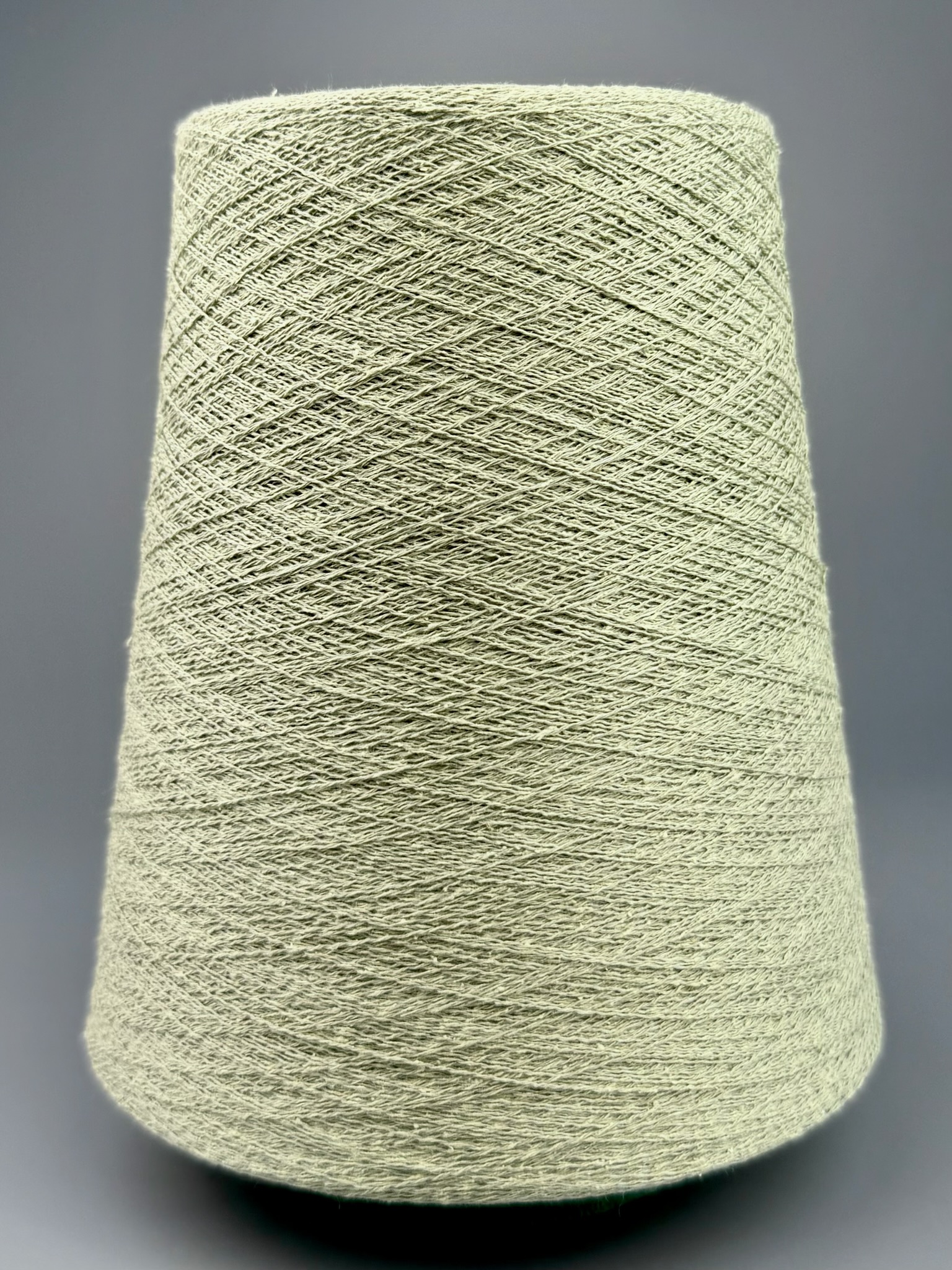 Toscano S.r.L. Art. Spezz 852 Nm 2/34 – Garn aus Seide, Baumwolle und Viskose col. 5009 Pistaziengrün foto 2